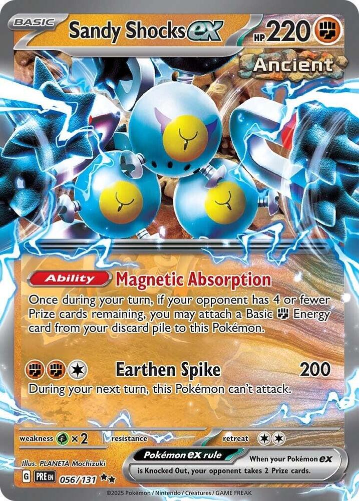 Sandy Shocks ex (056/131) [Scarlet & Violet: Prismatic Evolutions] | Fandemonia Ltd