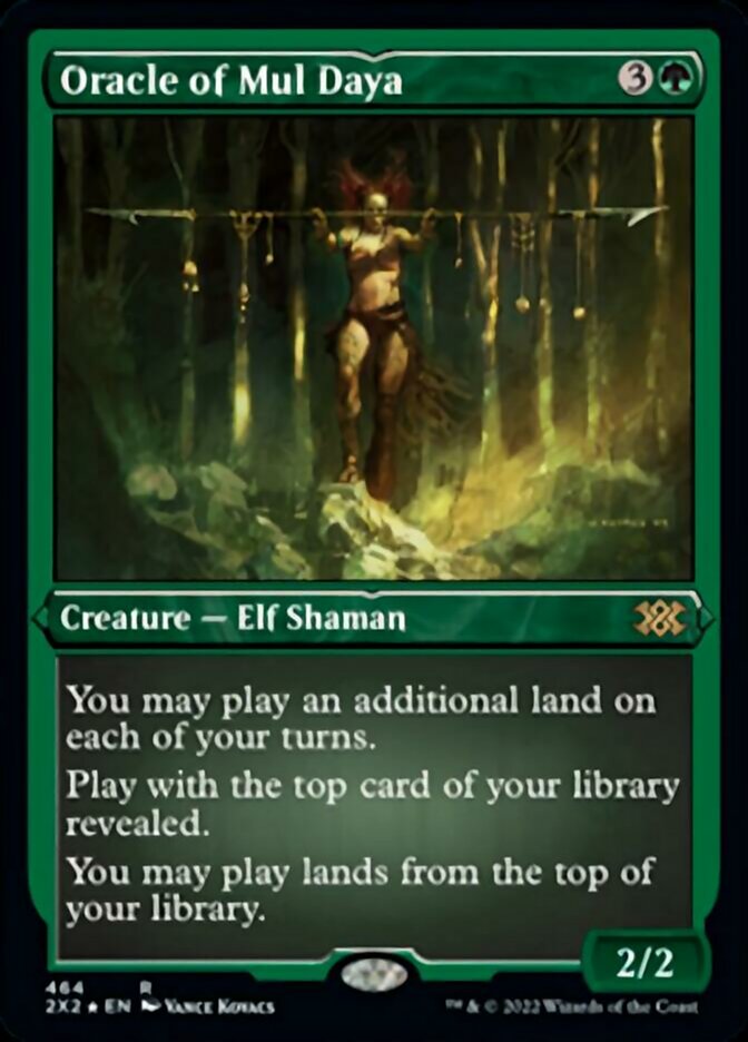 Oracle of Mul Daya (Foil Etched) [Double Masters 2022] | Fandemonia Ltd