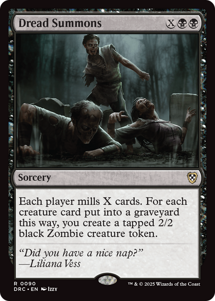 Dread Summons [Aetherdrift Commander] | Fandemonia Ltd