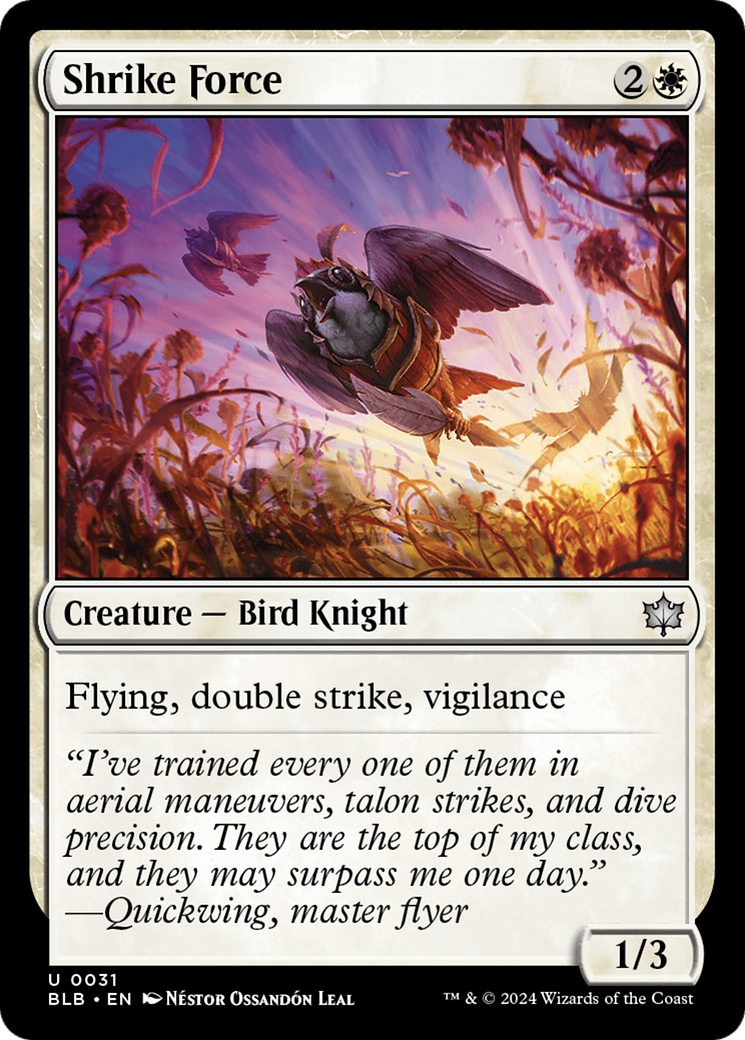 Shrike Force [Bloomburrow] | Fandemonia Ltd