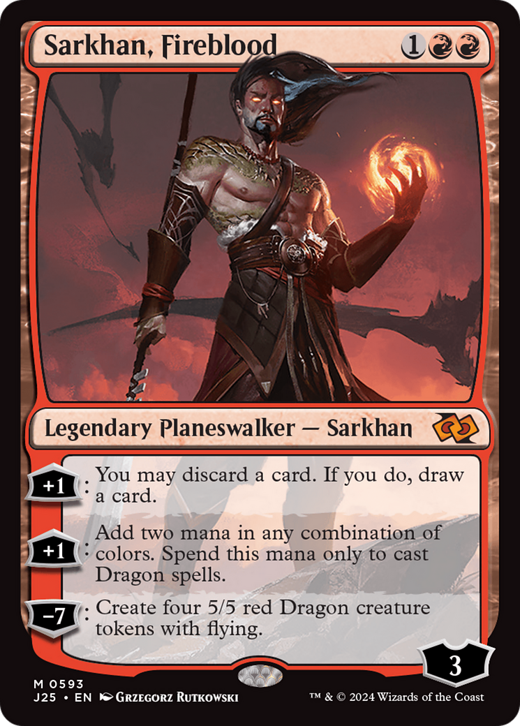 Sarkhan, Fireblood [Foundations Jumpstart] | Fandemonia Ltd