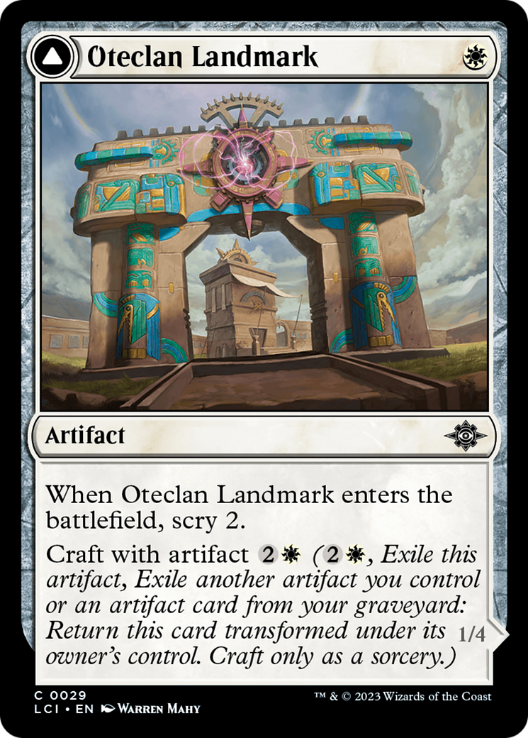 Oteclan Landmark [The Lost Caverns of Ixalan] | Fandemonia Ltd
