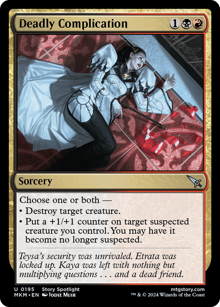 Deadly Complication [Murders at Karlov Manor] | Fandemonia Ltd