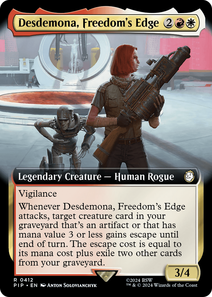 Desdemona, Freedom's Edge (Extended Art) [Fallout] | Fandemonia Ltd