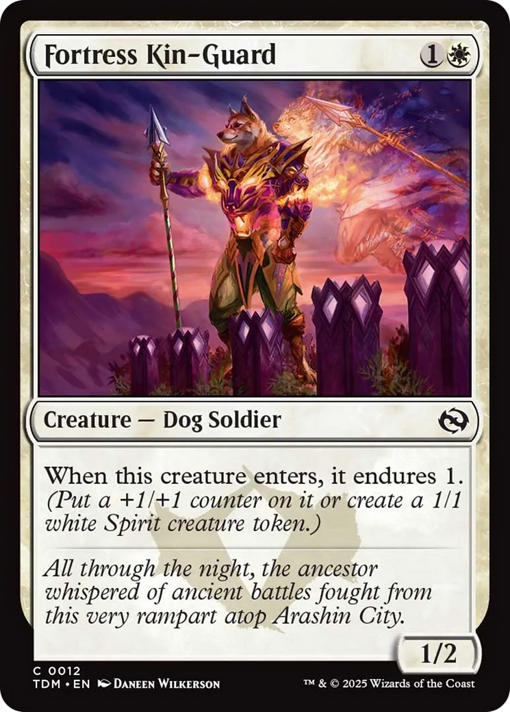 Fortress Kin-Guard [Tarkir: Dragonstorm] | Fandemonia Ltd
