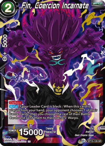 Fin, Coercion Incarnate (BT15-128) [Saiyan Showdown] | Fandemonia Ltd