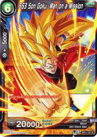 SS3 Son Goku, Man on a Mission (BT11-127) [Vermilion Bloodline 2nd Edition] | Fandemonia Ltd
