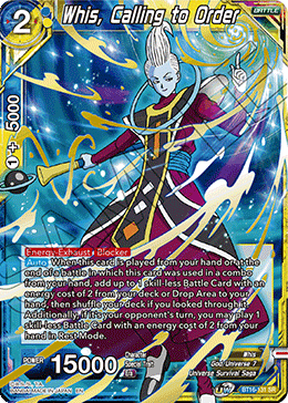 Whis, Calling to Order (BT16-131) [Realm of the Gods] | Fandemonia Ltd