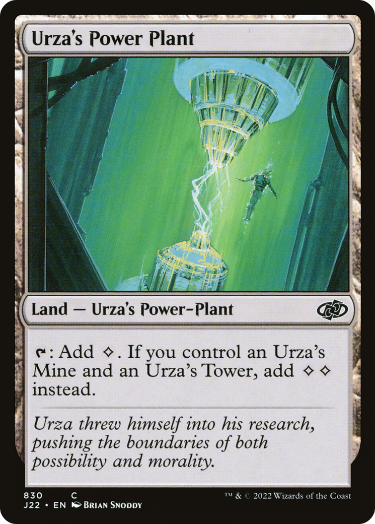 Urza's Power Plant [Jumpstart 2022] | Fandemonia Ltd