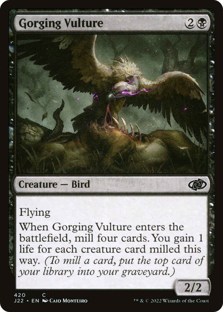 Gorging Vulture [Jumpstart 2022] | Fandemonia Ltd