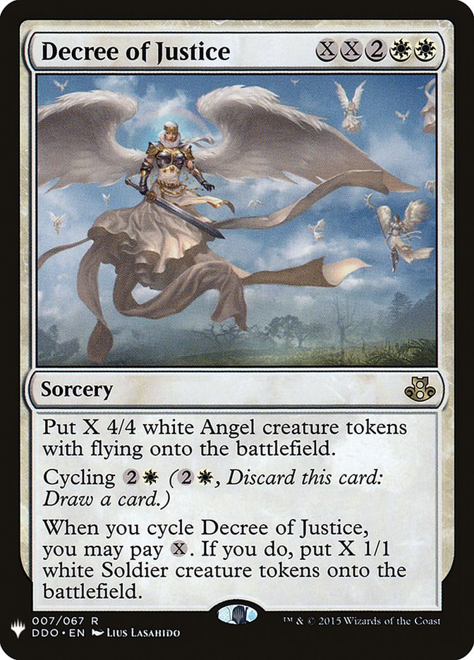 Decree of Justice [Mystery Booster] | Fandemonia Ltd