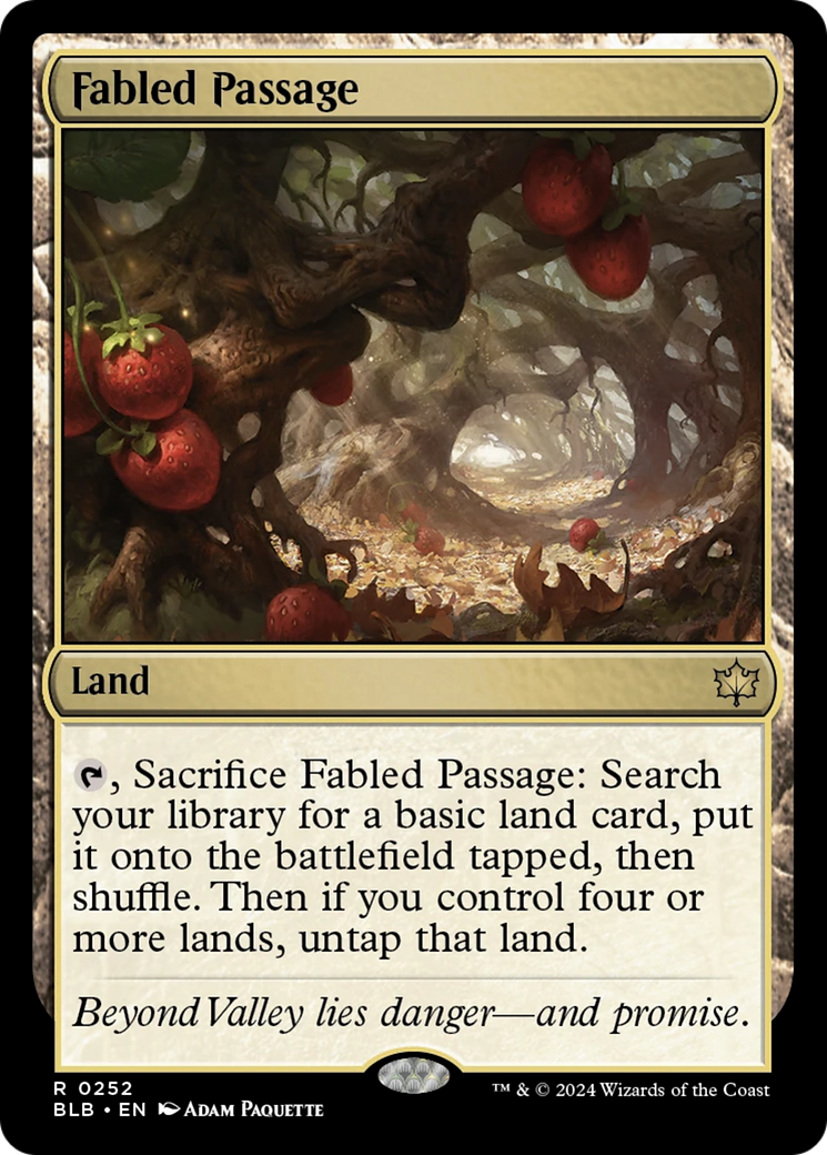 Fabled Passage [Bloomburrow] | Fandemonia Ltd