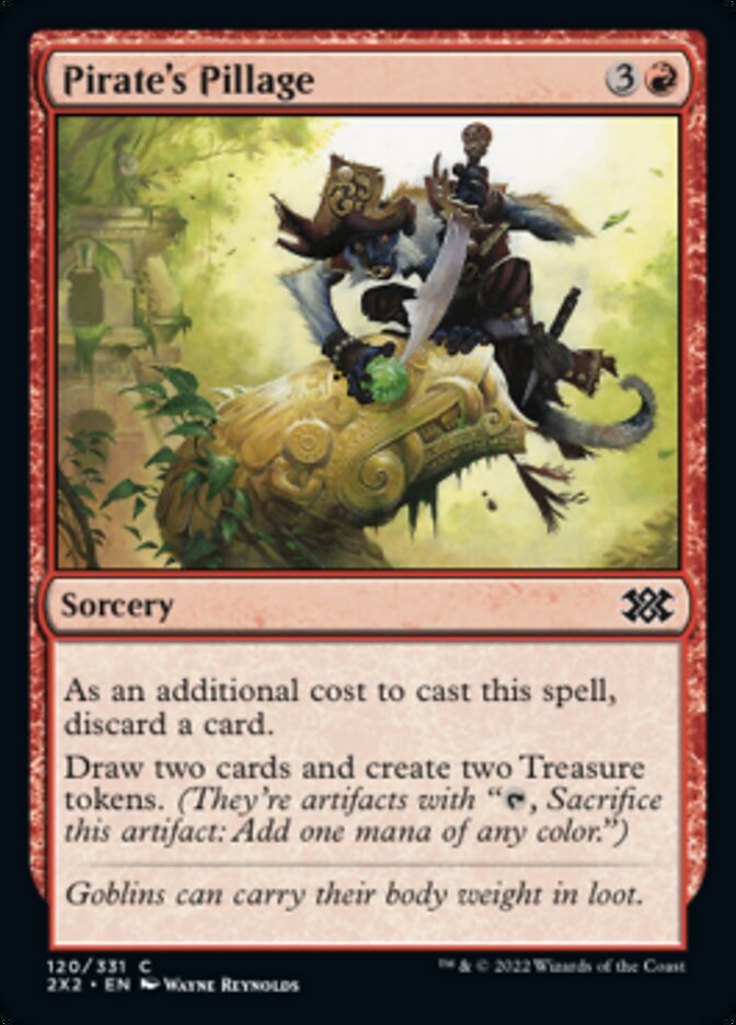 Pirate's Pillage [Double Masters 2022] | Fandemonia Ltd