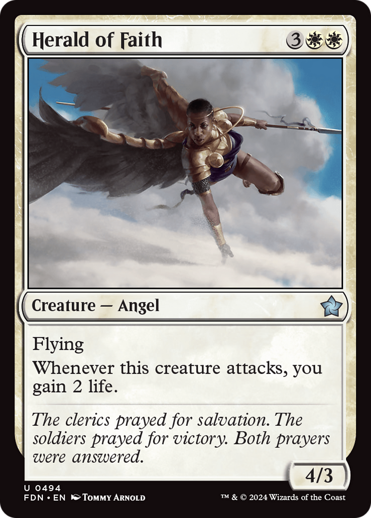 Herald of Faith [Foundations] | Fandemonia Ltd