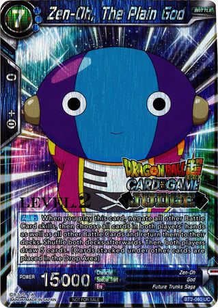 Zen-Oh, The Plain God (Level 2) (BT2-060) [Judge Promotion Cards] | Fandemonia Ltd