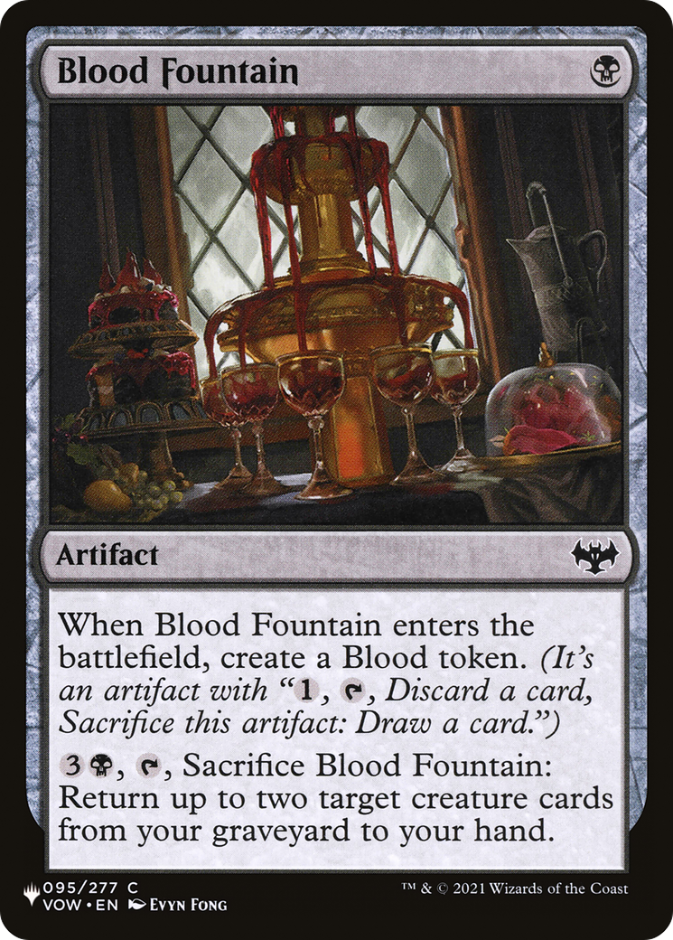 Blood Fountain [The List] | Fandemonia Ltd