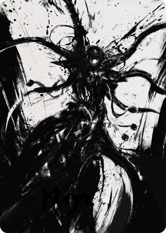 Tekuthal, Inquiry Dominus Art Card [Phyrexia: All Will Be One Art Series] | Fandemonia Ltd