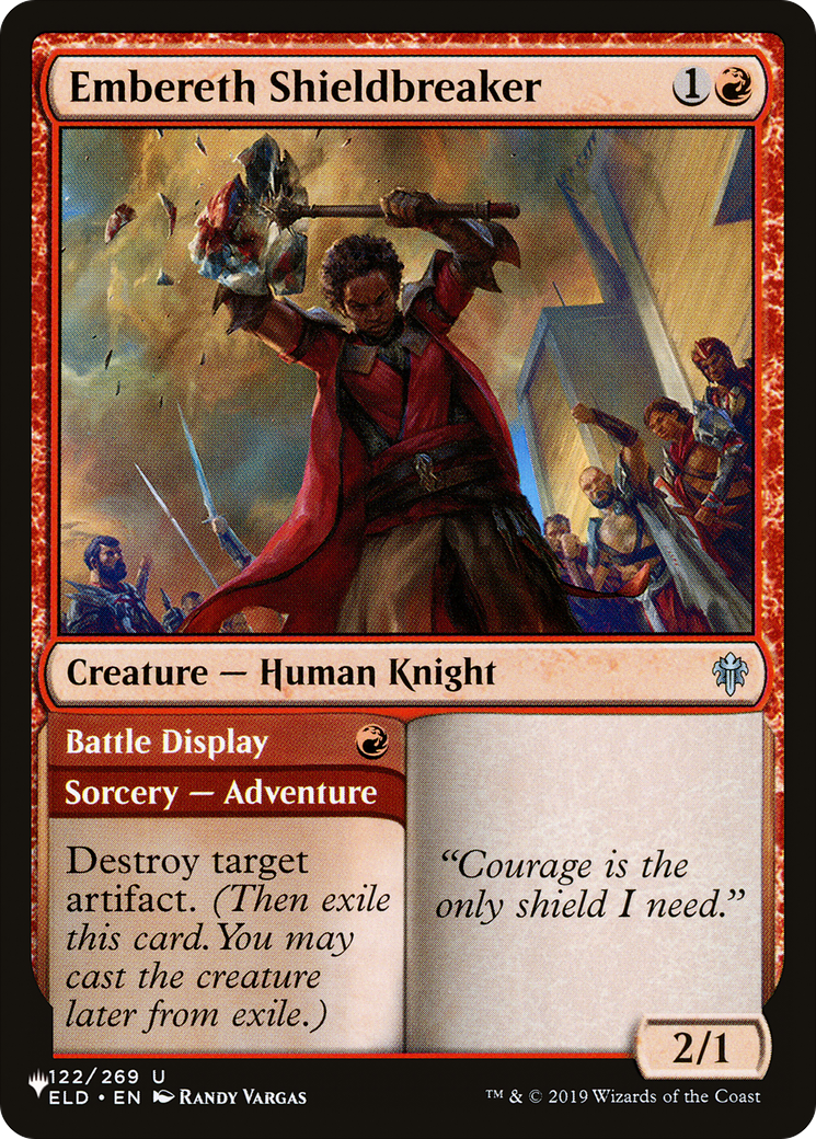 Embereth Shieldbreaker [The List] | Fandemonia Ltd