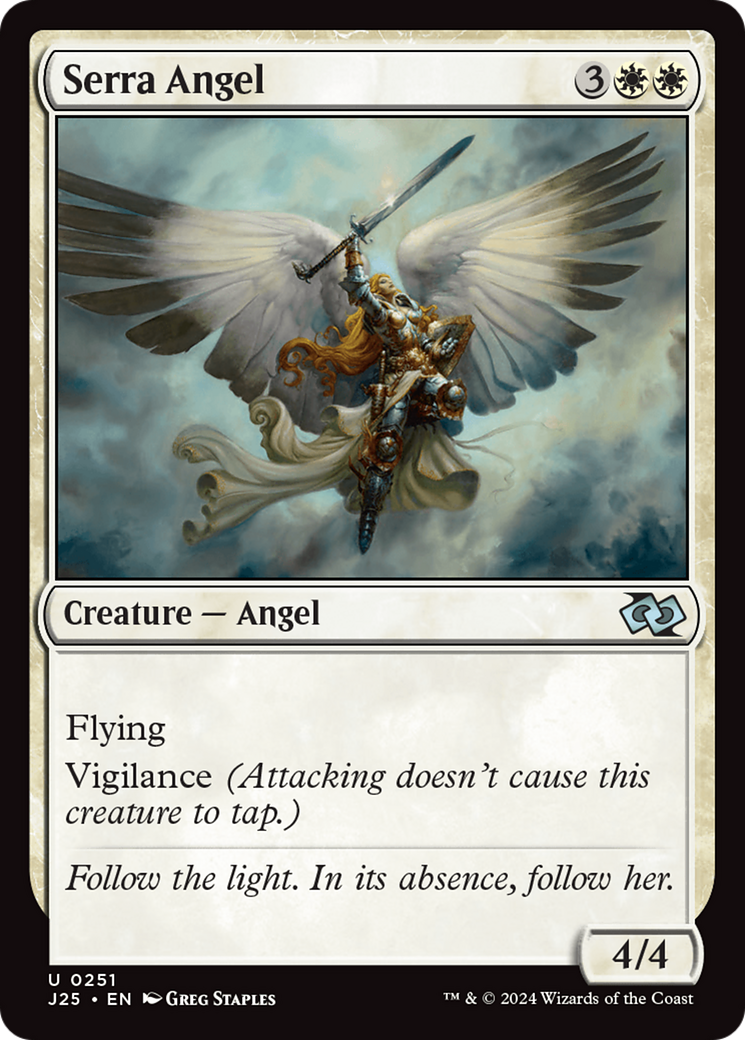 Serra Angel [Foundations Jumpstart] | Fandemonia Ltd
