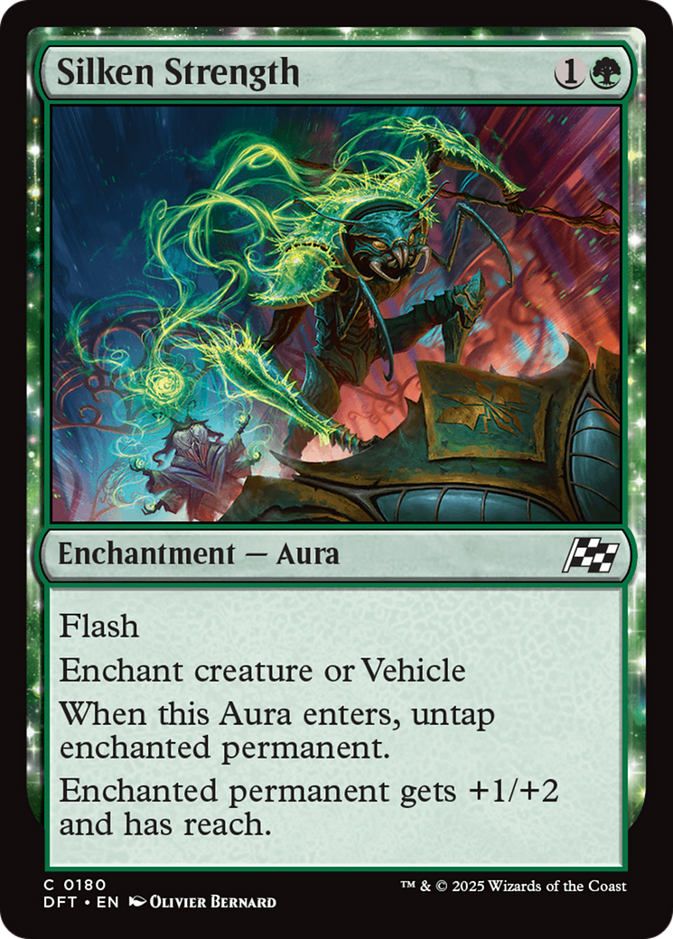 Silken Strength [Aetherdrift] | Fandemonia Ltd