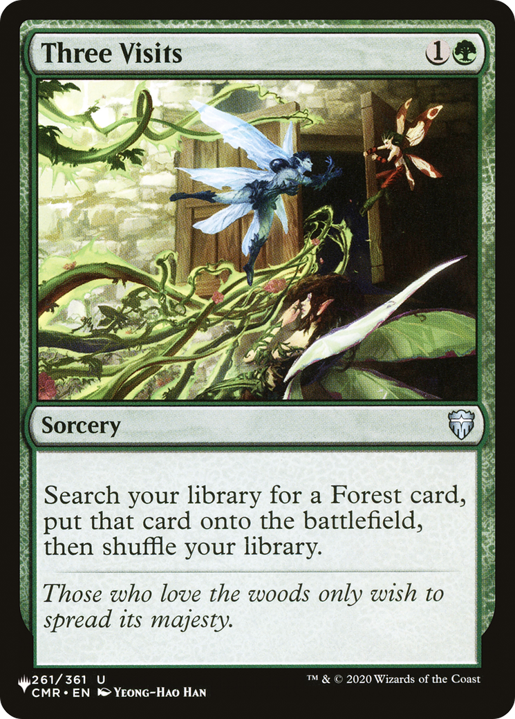 Three Visits [The List] | Fandemonia Ltd