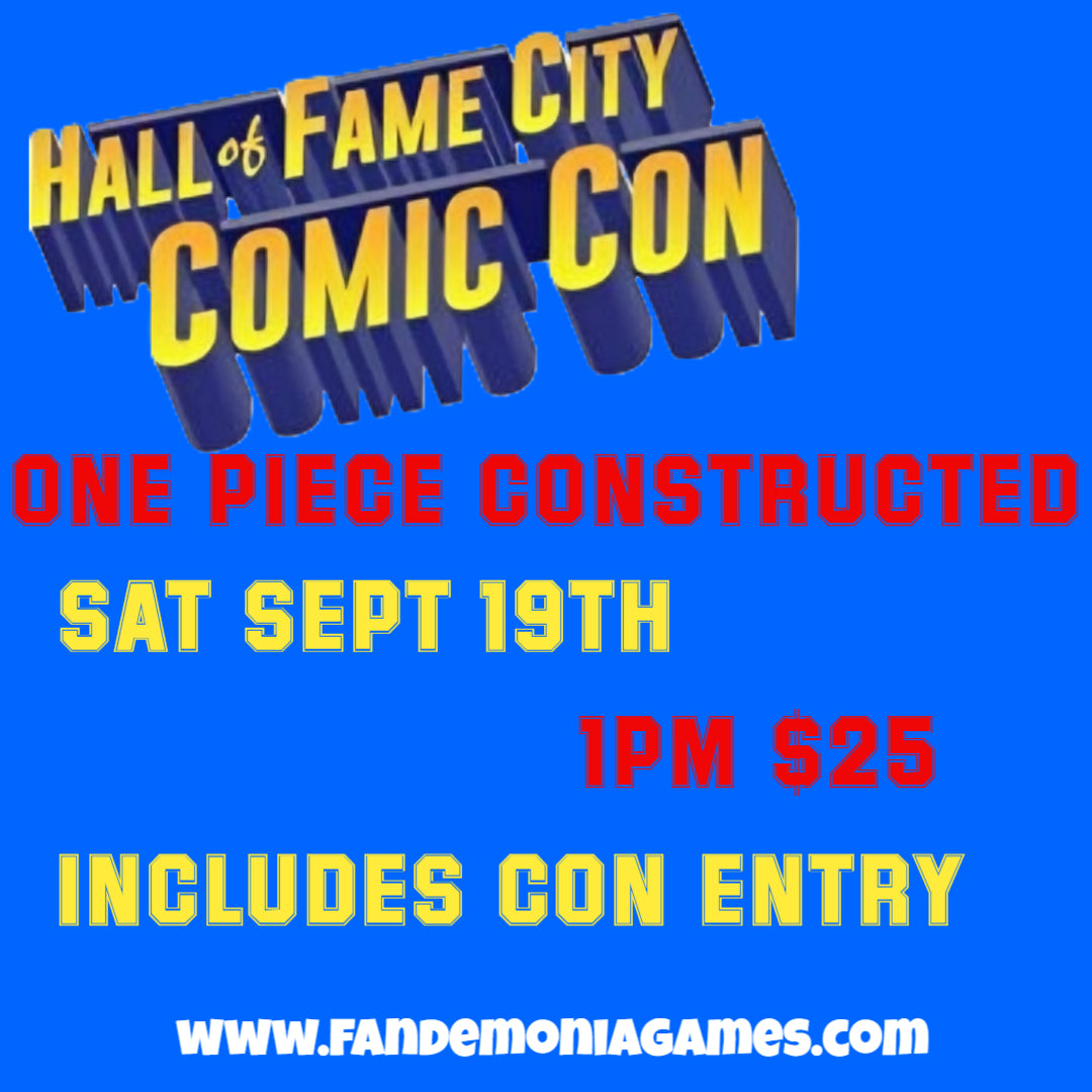 One Piece Constructed HOF Comic Con | Fandemonia Ltd