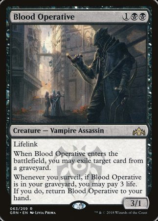 Blood Operative [Guilds of Ravnica] | Fandemonia Ltd