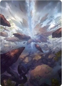 Prismatic Vista Art Card [Zendikar Rising Art Series] | Fandemonia Ltd
