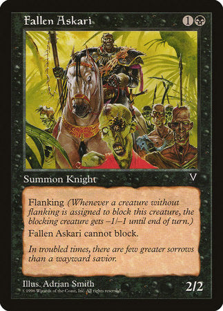 Fallen Askari [Visions] | Fandemonia Ltd