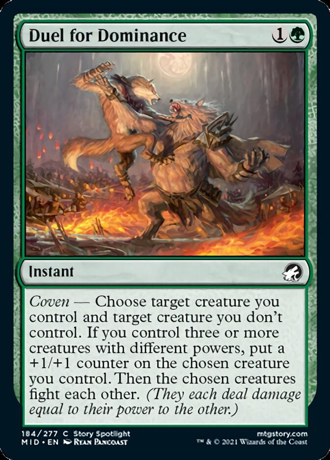 Duel for Dominance [Innistrad: Midnight Hunt] | Fandemonia Ltd