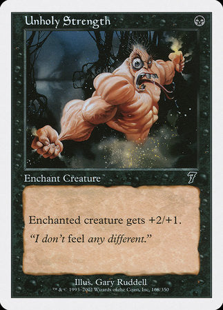 Unholy Strength [Seventh Edition] | Fandemonia Ltd
