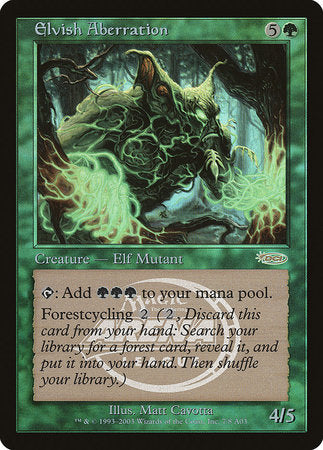 Elvish Aberration [Arena League 2003] | Fandemonia Ltd
