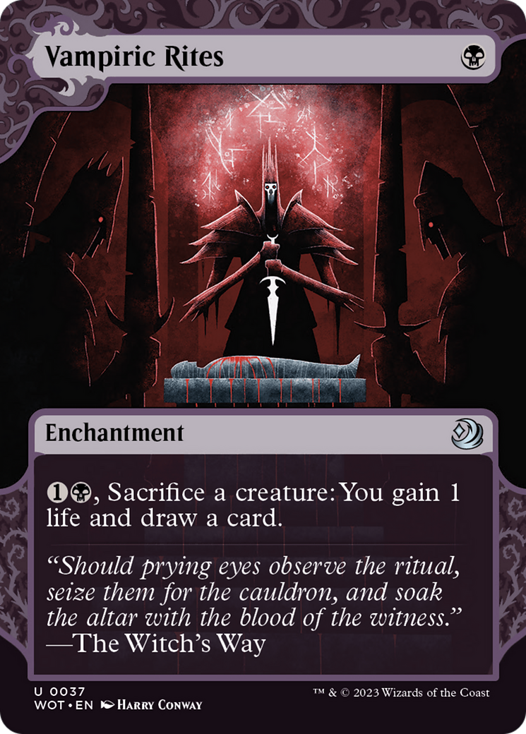 Vampiric Rites [Wilds of Eldraine: Enchanting Tales] | Fandemonia Ltd