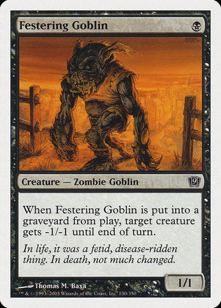 Festering Goblin [Ninth Edition] | Fandemonia Ltd