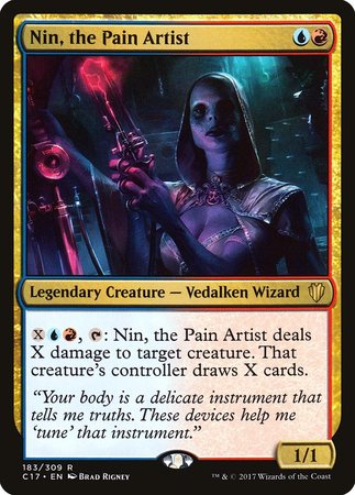 Nin, the Pain Artist [Commander 2017] | Fandemonia Ltd