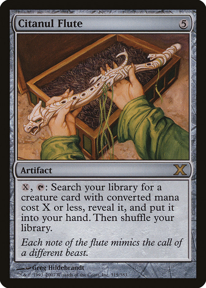 Citanul Flute [Tenth Edition] | Fandemonia Ltd