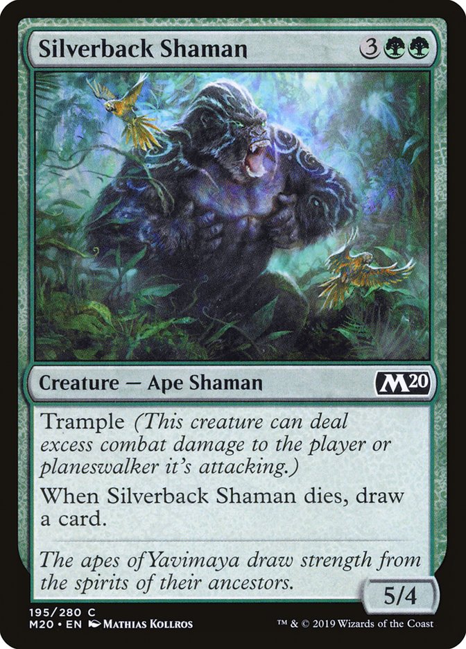 Silverback Shaman [Core Set 2020] | Fandemonia Ltd