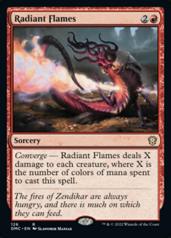 Radiant Flames [Dominaria United Commander] | Fandemonia Ltd