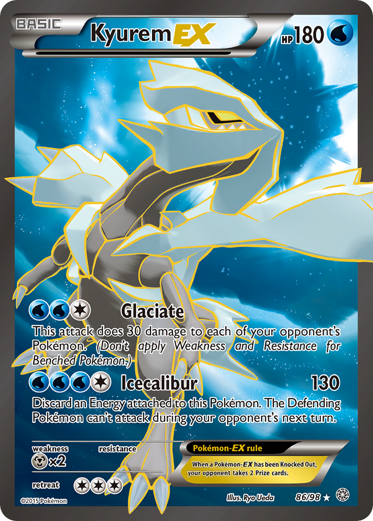 Kyurem EX (86/98) [XY: Ancient Origins] | Fandemonia Ltd
