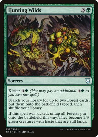 Hunting Wilds [Commander 2018] | Fandemonia Ltd