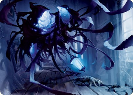 Spectral Adversary Art Card [Innistrad: Midnight Hunt Art Series] | Fandemonia Ltd