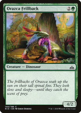 Orazca Frillback [Rivals of Ixalan] | Fandemonia Ltd
