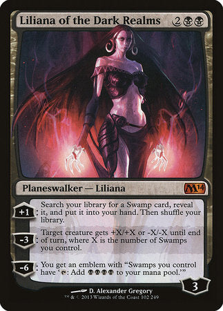 Liliana of the Dark Realms [Magic 2014] | Fandemonia Ltd