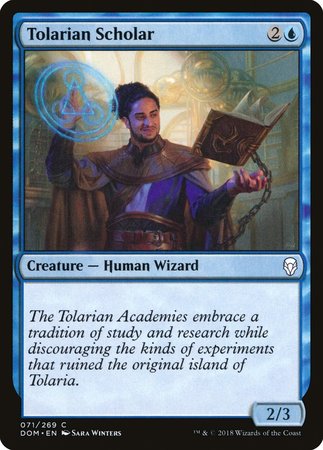 Tolarian Scholar [Dominaria] | Fandemonia Ltd