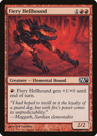 Fiery Hellhound [Magic 2011] | Fandemonia Ltd