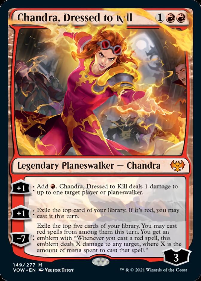 Chandra, Dressed to Kill [Innistrad: Crimson Vow] | Fandemonia Ltd