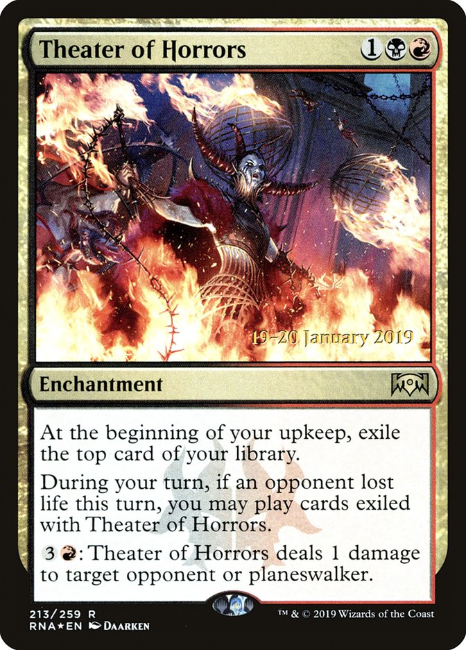 Theater of Horrors [Ravnica Allegiance Prerelease Promos] | Fandemonia Ltd