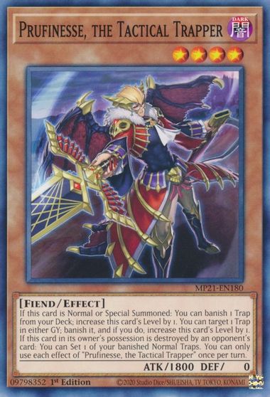 Prufinesse, the Tactical Trapper [MP21-EN180] Common | Fandemonia Ltd