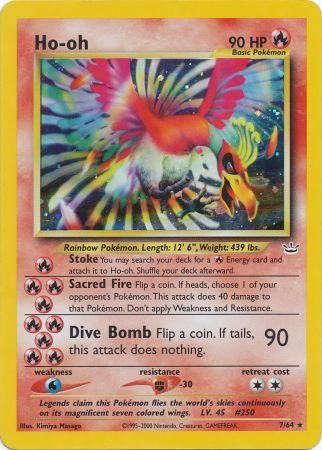 Ho-oh (7/64) [Neo Revelation Unlimited] | Fandemonia Ltd