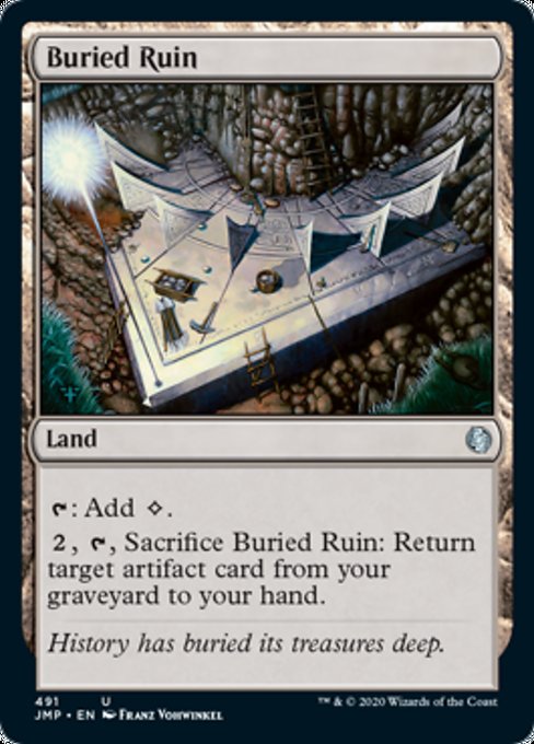 Buried Ruin [Jumpstart] | Fandemonia Ltd